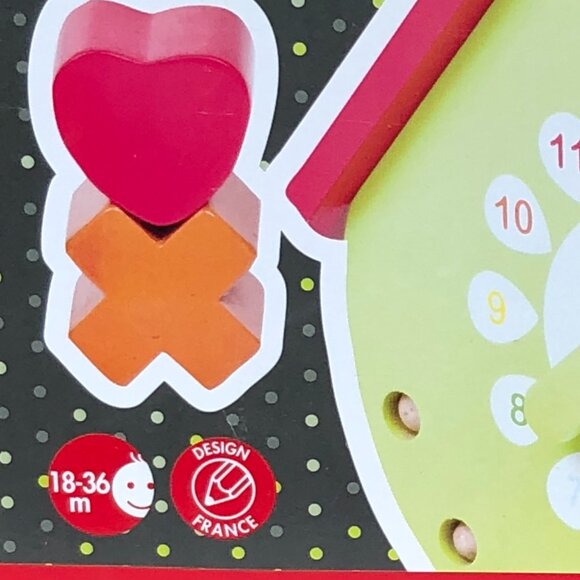 Janod Wooden Garden House Shape Sorter / Maison à Formes Jardin En Bois NWT - Picture 10 of 11